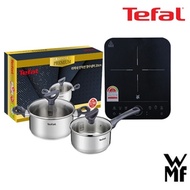 WMF 1-burner induction range + Tefal Lapine induction premium pot, single size 16cm + double size 20cm CT1-RNP1620l4111