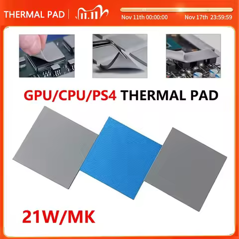 OEM Thermal Pad Silicone Plaster Thermal Pad CPU GPU Water Cooling Mat 21w/mk High Quality Heatsink 