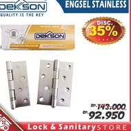 Dekson Hinges Dekkson DELUXE 4X3X2MM 2BB SSS Window Door Hinges
