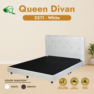 (Free Install) Divan Queen Bed Frame Bed Base Katil Queen Bed Furniture Murah Queen Bed Frame Divan 