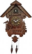 Solid Wood Battery Powered Original Cuckoo Machine Wall Clock Ec2031