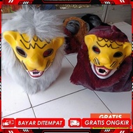 Monkey mask lion mask