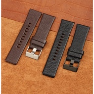 Replacement genuine cowhide watch strap large size 22mm 24mm 26mm 28mm 30mm 32mm Watch Strap Leather