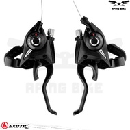 Exotic 3x7 Shifter 3x8 Speed Bicycle Gear Shifter Right and MTB Shifter handle