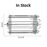 Stainless Steel Skewer Grill 15-Piece Set