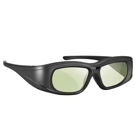 Bluetooth 3D Glasses Active Shutter Rechargeable Eyewear Compatible with Epson Sony Projector/Sony P