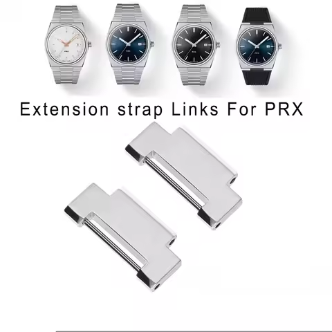 Watch Strap extension Linker for TISSOT PRX super player silver gold Stainless Steel metal men women