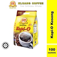 Kluang Coffee Cap Televisyen Kopi O Kosong Eco Pack (100 sachets x 1 Pack) Kopi-O Kluang Cap TV
