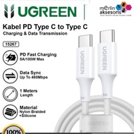 Ugreen 35218 (60w) UGREEN 15267(100W)/35219(60W)/35254(60W) Type C To Type C 5A 100W Fast Charging D