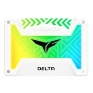 TEAMGROUP T-Force Delta RGB SSD Lite (Dramless) 512GB with 3D NAND 2.5 Inch SATA III Internal Solid 