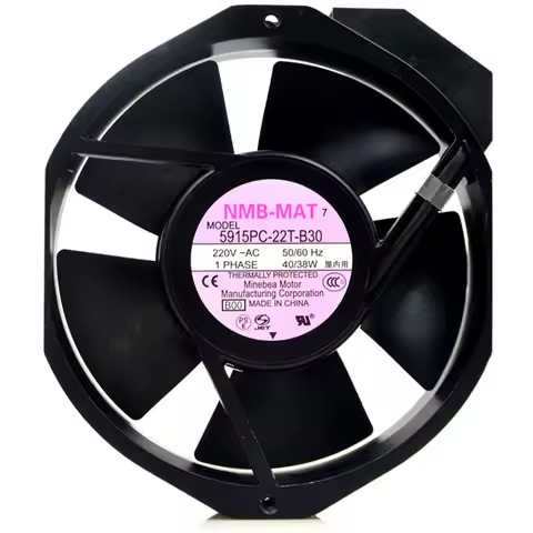 For NMB-MAT 5915PC-22T-B30 AC 220V 50/60Hz 40/38W 17cm 17238 172x150x38mm Cooling Fan