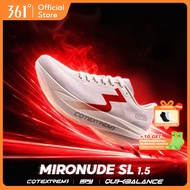 【Released at 8:00 PM on June 24th】【361 Degrees】Mironude SL 1.5 | Running Shoes Kasut Sukan Lelaki Pe