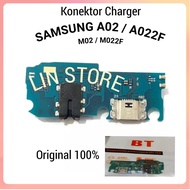 Original Charger Samsung A02 / A022f / M022f / M022f ori Charging Board Charger Connector Samsung Ga