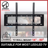 Tv Bracket 14''-42 / 26''-55'' / 40''- 80''  inch Bracket TV/ Wall Bracket /  TV Wall Mount/LCD/LED/ FLat Panel