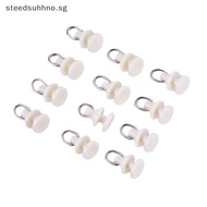 STE 20pcs Curtain Track Glider Rail Curtain Hook Rollers Curtain Tracks Accessories SG