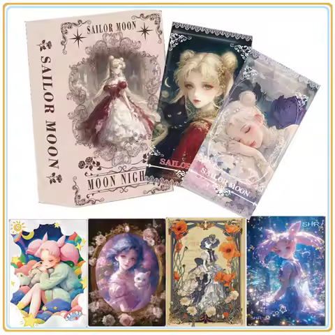 Moon Night Original Sailor Moon Card SL XTP HW Rare Anime Character Collection Cards Table Game Card