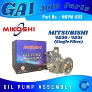 Oil Pump Assy(MOPM-603)for Mitsubishi 4D30/4D31 Single Filter-MIKOSHI Leading Brand in Engine Parts