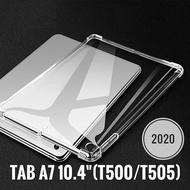 Samsung Tab A7 10.4''(T500/T505)Tablet Transparent Drop Resistant Anti Drop TPU Case Back Cover