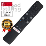 [SG FREE 🚚]For TCL 4K smart TV remote control RC901V FMR1 universal 65C728 50P728 L32S525 65C828 no 