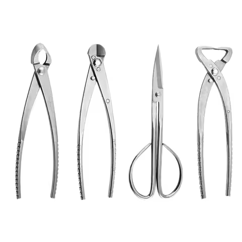 Bonsai Tools Profissional Root Cutter Garden Scissors Bonsai Tree Brunches Knots Stainless Steel Bon