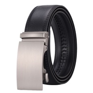 Men Genuine Men's Genuine Leather Automatic Buckle Belt Men's Leather Belt Live20260108
