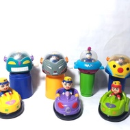 Mainan Mobil UFO Hokben Kidzu Hoka Bento Toys Car Rare Bombom Boom Toy