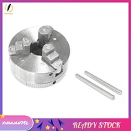 [xinhuan75l.] 1Set 3 Jaws Manual Lathe Chuck with Tools Accessories 3-Jaw Lathe Chuck Z011 Manual La
