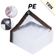 ผ้าใบใส PVC PE กันน้ำกันฝน100% ผ้าใบกันแดดกันฝน หนาทนทาน เหมาะสำหรับระเบียง ห้องนอน กลางแจ้ง (1x2m 2