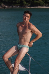 กางเกงว่ายน้ำ YAS - Panthera Men Swimwear From YOU AND SUMMER