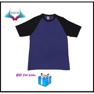 RAGLAN Cotton T-shirt ~ OREN SPORT ~ CT55 Violet