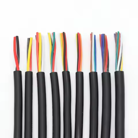 2-10m UL2464 Multi-Core Wire 30 28 26 24 22 20 18 16 14AWG/2 3 4 5 6 7 8 9 10Cores Channel Audio Pow