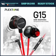 Plextone G15 Magnetic Stereo Strong Bass Gaming Earphone 3.5mm