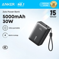 [3C Power Bank] Anker Zolo Power Bank 5000mAh 3-Port  15W Fast Charging Portable Charger Compact Siz