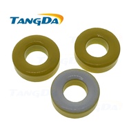 Tangda Iron powder cores T44-26 OD*ID*HT 11.5*5.8*4.2mm 37nH/N2 75ue Iron dust core Ferrite Toroid Core toroidal yellow white A