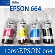 หมึกแท้ 100% Epson T664 ราคาถูก หมึกเติม Epson 664 for L110 L120 L1300 L310 L210 L220 L360 L365