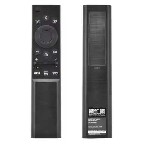 New Replace BN59-01357A For Samsung 2021 Voice Solar Energy TV Remote Control w/ Silicone Case TM218