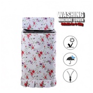 Washing Machine Cover, 9-12kg Top Load Cover Washing Machine, Dustproof, Waterproof, Sun-proof