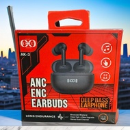 ANC ENC EARBUDS AK3 DEEP BASS EARPHONE