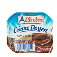 Elle&vire creme dessert cokelat 125 g