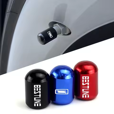 4PCS Car Tire Valve Caps Auto Accessories For Bestune T77 Pro T33 NAT T99 B70 2021 X70 T55 B50 B70S 