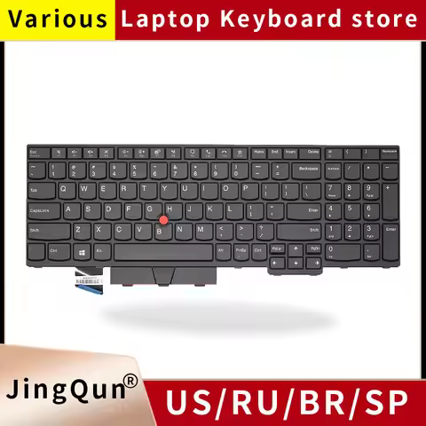 US Russian Backlight Keyboard For Lenovo Thinkpad L15 Gen1 Gen2 T15P P15V GEN1/2 5N20W68226 5N20W683