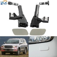 ZUK Front Headlight Washer Nozzle Headlamp Cleaning Jet Cover For Toyota Land Cruiser 200 2007 2008 
