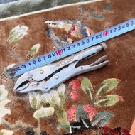 Small Lock Pliers VISE GRIP 7WR Second Hand From Japan Good Condition Beautiful Mouth