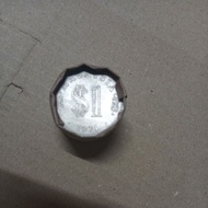 UNC condition 1971 rm1 coin (1pcs)(no COD,COD will no delivery)
