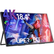 UPERFECT 18.5inch 4K portable  monitor game display for ps3/4/5 switch laptop xbox phone computer
