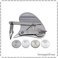 [LacooppiabcMY] Dotting Pen Precision Pattern Pen with Wheels Mechanical Drafting SET a