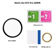 1-5 Miếng Dán Bảo Vệ Màn Hình Cong 3D Cho Đồng Hồ Huawei Watch GT5 46MM/41MM Kính Cường Lực Phim Tươ