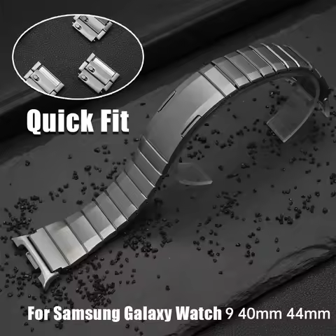 Stainless Steel Strap for Samsung Galaxy Watch Ultra 2 47mm Correa Quick Fit Bracelet for Galaxy 9 8