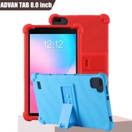 ADVAN Tab Belajar Elite 8/Tab Elite 8/TAB Gallilea /Tab 8 Inch Tablet Case Shockproof Soft Silicone 