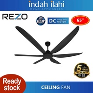 Rezo Kipas Siling 65'' Ceiling Fan 6 Blade DC Motor With Remote Control AIRLY666